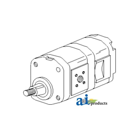 A & I Products Pump, Hydraulic 4.8" x1" x4.6" A-3147535R93